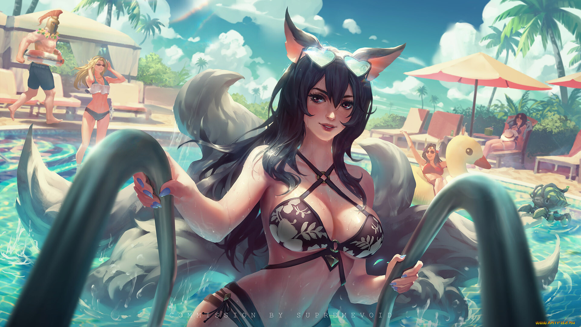  , league of legends, ahri, , 